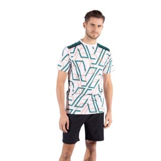 ONCOURT Koszulka tenisowa Performance Tee Gravel 2 biała męska